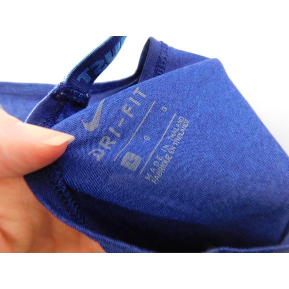 Nike Dri Fit Blue Racerback Tank Top - Picture 5 of 5